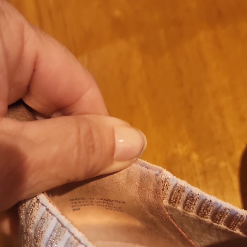 Michael Kors Sparkling Slip-On Shoes Like New - Picture 7 of 7